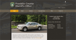 Desktop Screenshot of franklincountymosheriff.com